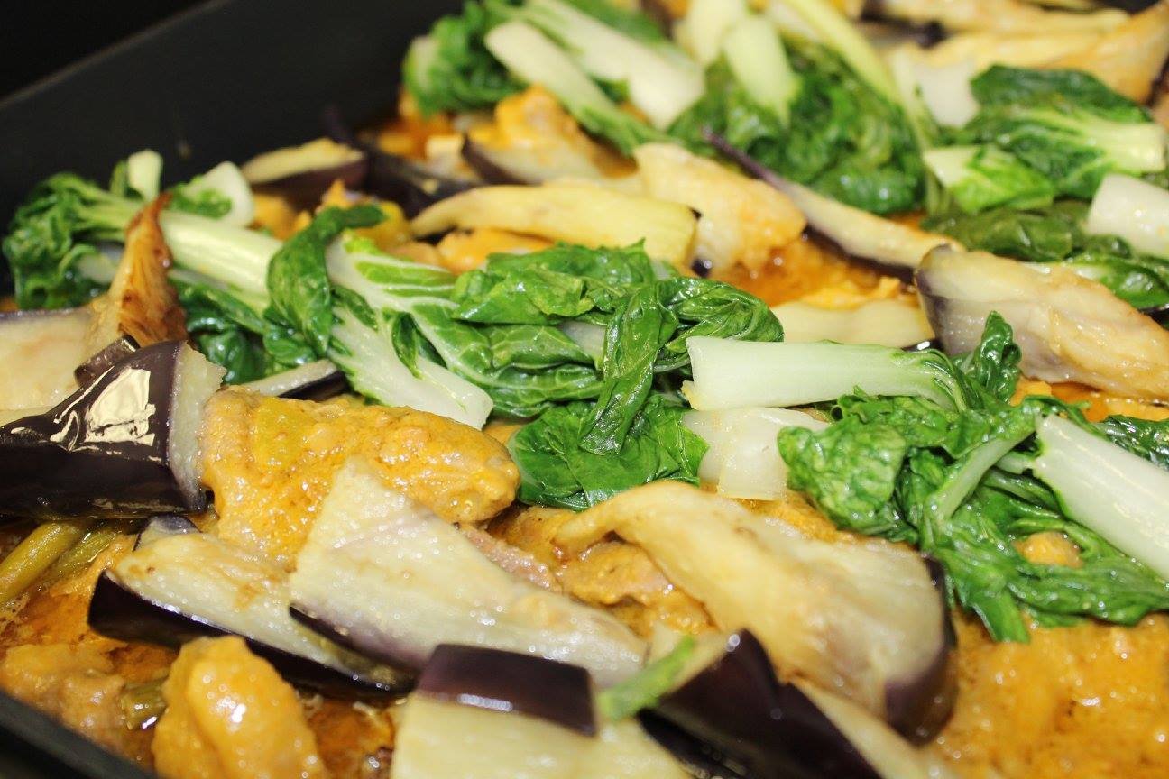 Beef Kare Kare with Alamang