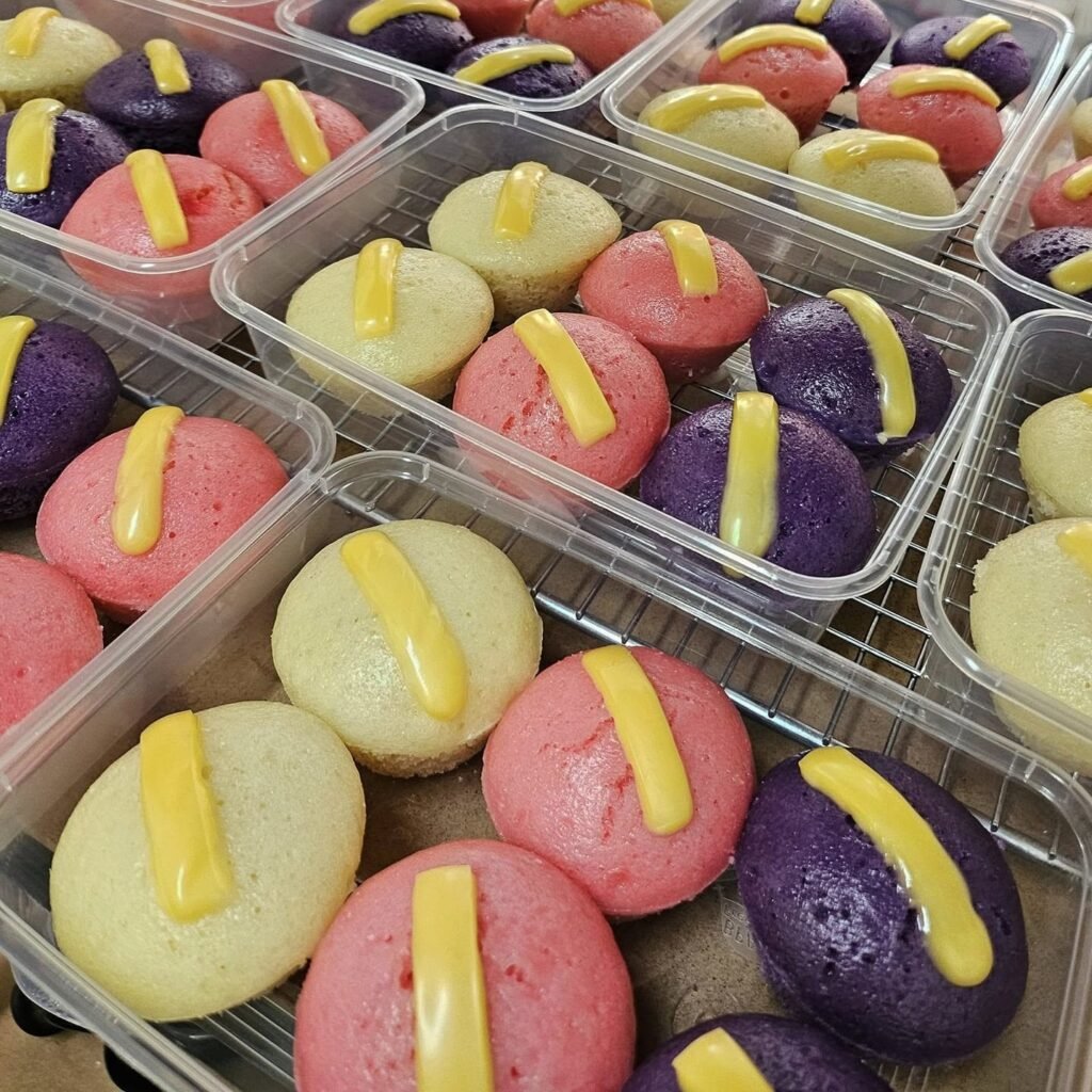 Steamed cupcake